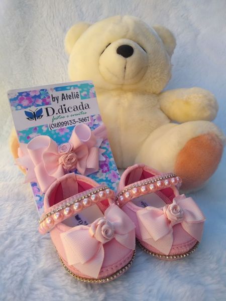 kit recém nascido rosa bebê